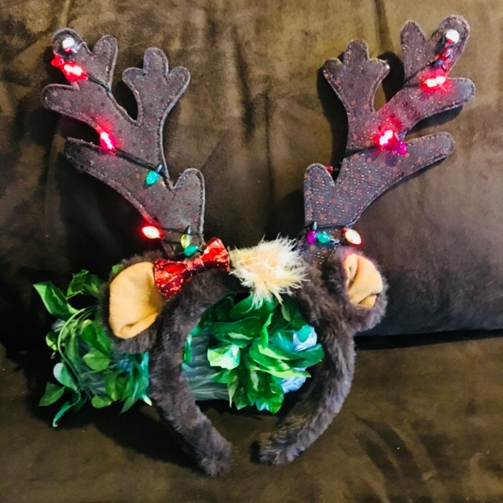 LightUp Reindeer Headband